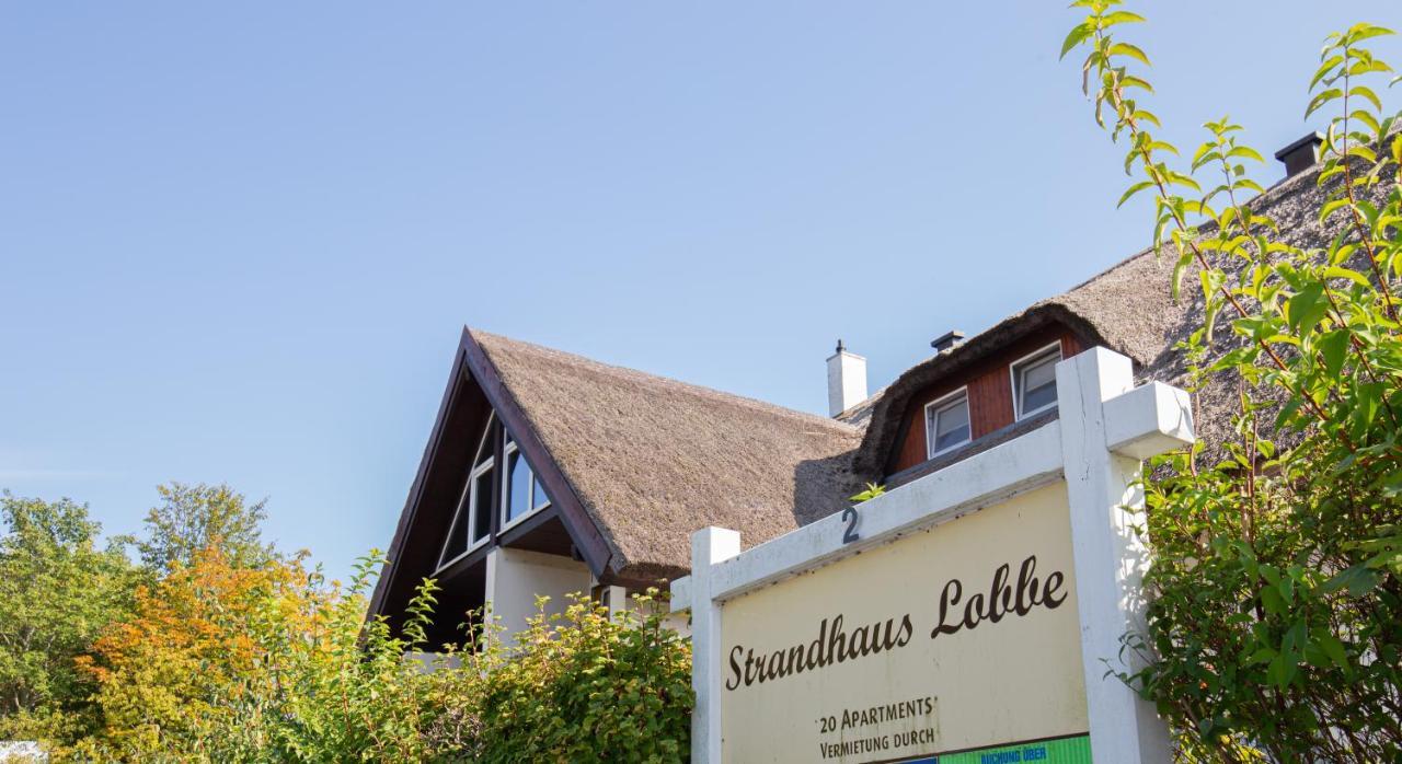 Ferienwohnung Sanddorn - Strandhaus Лоббе Экстерьер фото